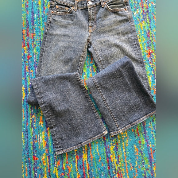 7 For All Mankind Flare Size 29 X 33L Womens Jeans - Picture 4 of 13